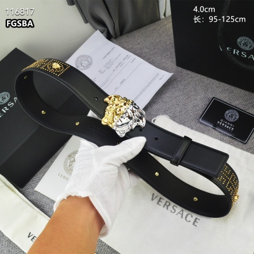 Replica Versace AAA Quality Belts For Men #1037453 $82.00 USD for Wholesale