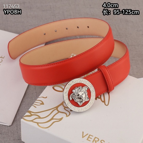 Replica Versace AAA Quality Belts For Men #1037477 $64.00 USD for Wholesale