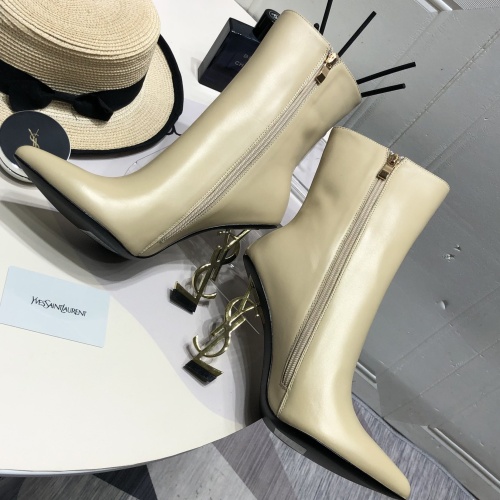Replica Yves Saint Laurent Boots For Women #1037479 $125.00 USD for Wholesale