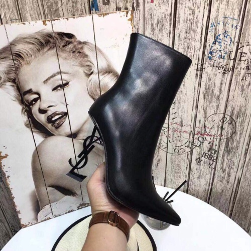 Replica Yves Saint Laurent Boots For Women #1037480 $125.00 USD for Wholesale