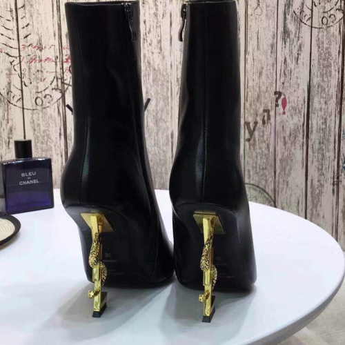 Replica Yves Saint Laurent Boots For Women #1037485 $130.00 USD for Wholesale