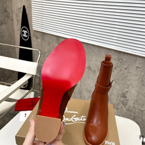 Replica Christian Louboutin Boots For Women #1037621 $112.00 USD for Wholesale
