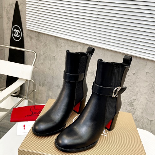 Replica Christian Louboutin Boots For Women #1037622 $112.00 USD for Wholesale
