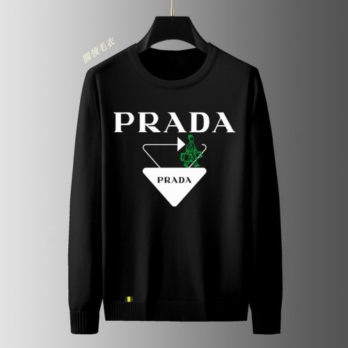 Prada Sweater Long Sleeved For Men #1037651 $48.00 USD, Wholesale Replica Prada Sweater