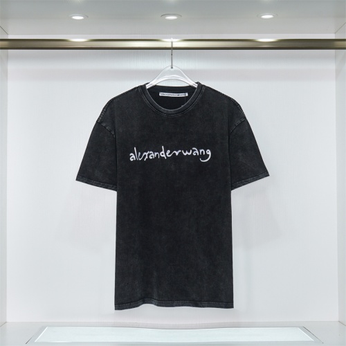 Alexander Wang T-Shirts Short Sleeved For Unisex #1037665 $32.00 USD, Wholesale Replica Alexander Wang T-Shirts