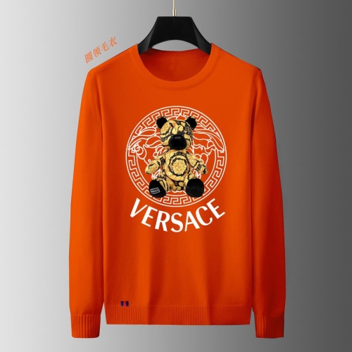 Versace Sweaters Long Sleeved For Men #1037725 $48.00 USD, Wholesale Replica Versace Sweaters
