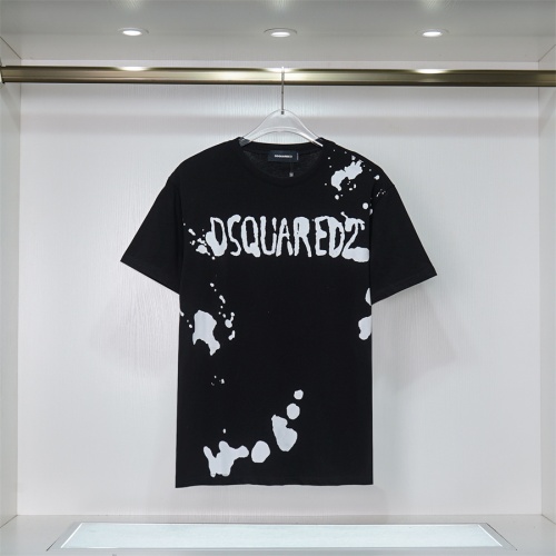 Dsquared T-Shirts Short Sleeved For Unisex #1037734 $32.00 USD, Wholesale Replica Dsquared T-Shirts