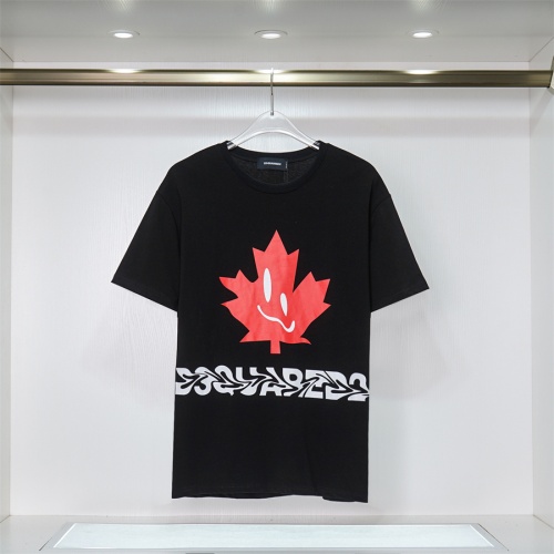 Dsquared T-Shirts Short Sleeved For Unisex #1037736 $32.00 USD, Wholesale Replica Dsquared T-Shirts