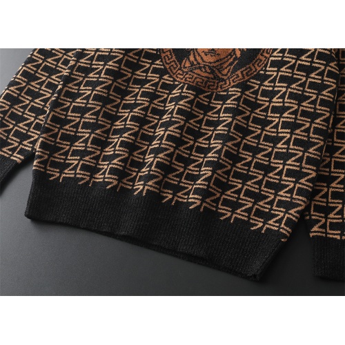 Replica Versace Sweaters Long Sleeved For Men #1037741 $52.00 USD for Wholesale