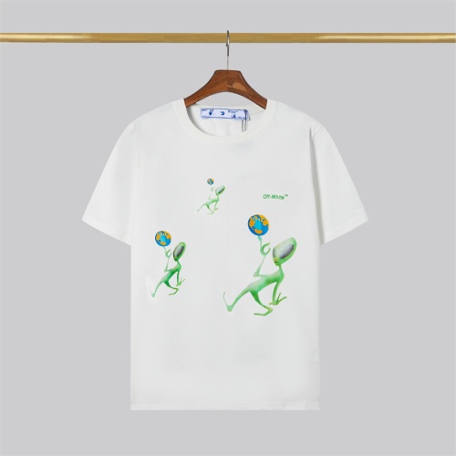 Replica Off-White T-Shirts Short Sleeved For Unisex #1037776 $32.00 USD for Wholesale