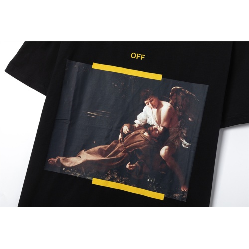 Replica Off-White T-Shirts Short Sleeved For Unisex #1037779 $32.00 USD for Wholesale