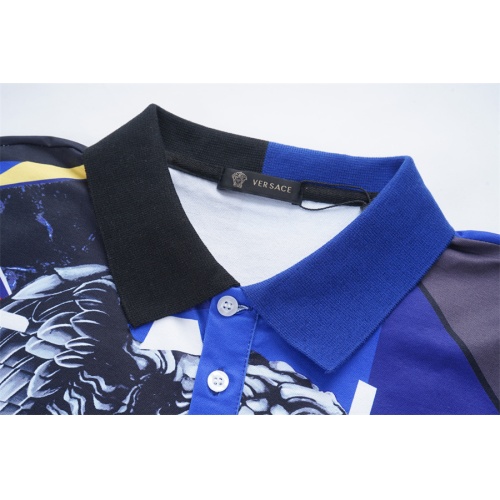 Replica Versace T-Shirts Short Sleeved For Men #1037783 $34.00 USD for Wholesale