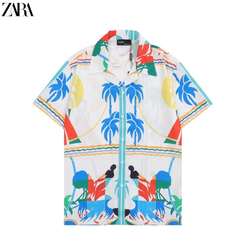 Zara Shirts Short Sleeved For Men #1037784 $36.00 USD, Wholesale Replica Zara Shirts