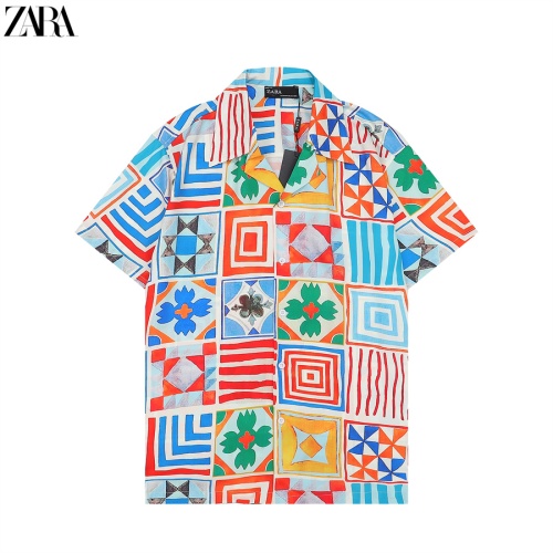 Zara Shirts Short Sleeved For Men #1037786 $36.00 USD, Wholesale Replica Zara Shirts