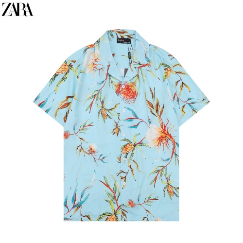 Zara Shirts Short Sleeved For Men #1037787 $36.00 USD, Wholesale Replica Zara Shirts