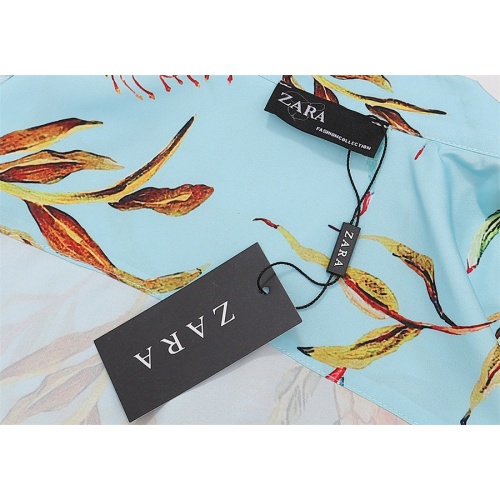 Replica Zara Shirts Short Sleeved For Men #1037787 $36.00 USD for Wholesale