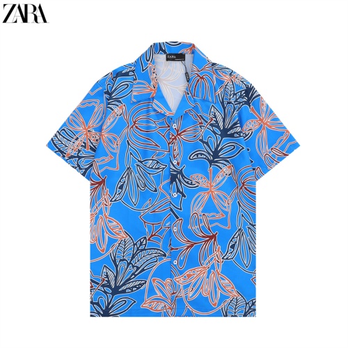 Zara Shirts Short Sleeved For Men #1037789 $36.00 USD, Wholesale Replica Zara Shirts