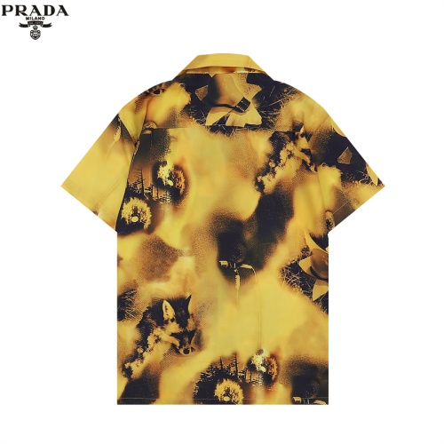 Replica Prada Shirts Short Sleeved For Men #1037791 $36.00 USD for Wholesale