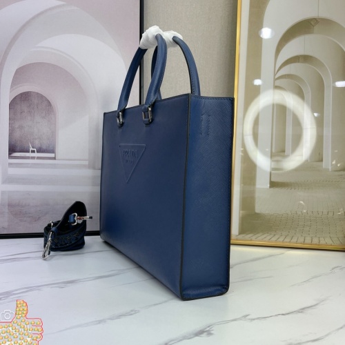 Replica Prada AAA Man Handbags #1037847 $185.00 USD for Wholesale