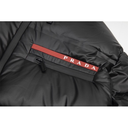 Replica Prada Down Feather Coat Long Sleeved For Unisex #1037852 $274.38 USD for Wholesale