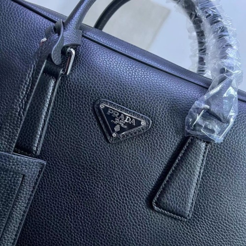 Replica Prada AAA Man Handbags #1037854 $105.00 USD for Wholesale