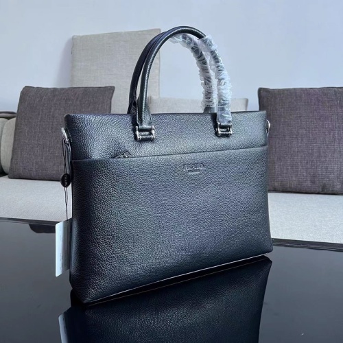 Replica Prada AAA Man Handbags #1037855 $105.00 USD for Wholesale