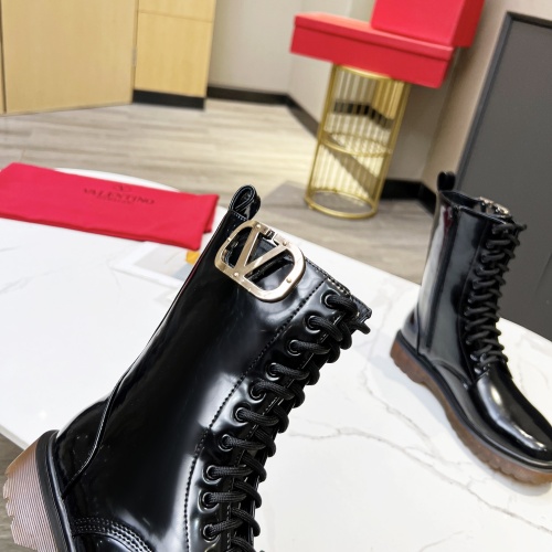 Replica Valentino Boots For Women #1037907 $122.00 USD for Wholesale
