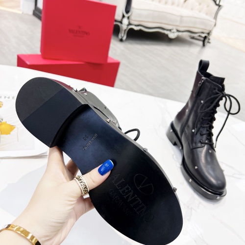 Replica Valentino Boots For Women #1037909 $115.00 USD for Wholesale
