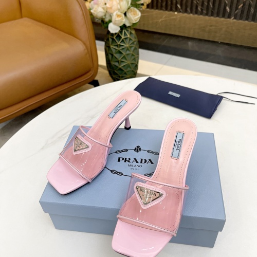 Replica Prada Slippers For Women #1037918 $76.00 USD for Wholesale