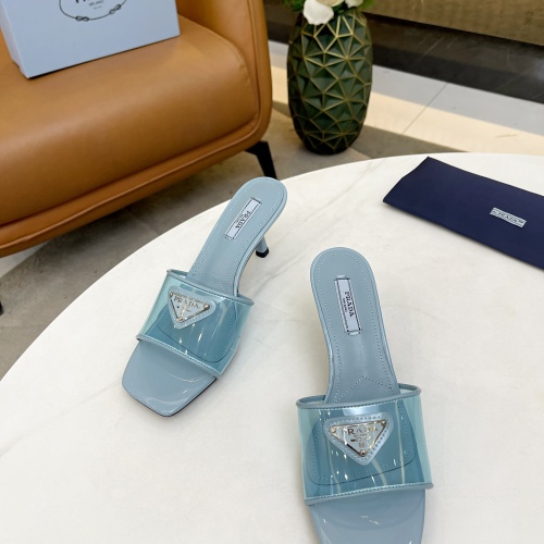 Replica Prada Slippers For Women #1037919 $76.00 USD for Wholesale