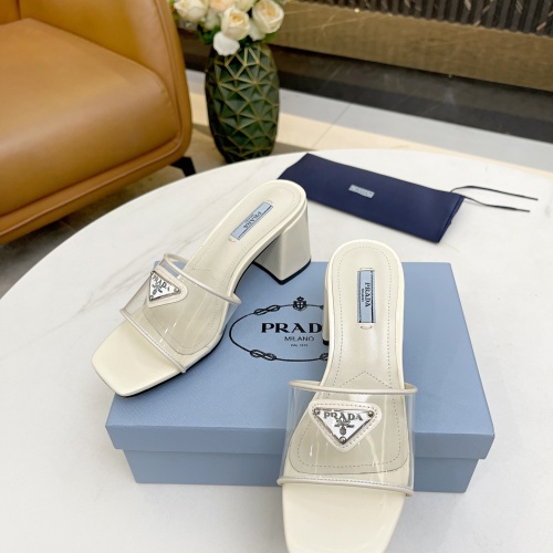 Replica Prada Slippers For Women #1037921 $76.00 USD for Wholesale