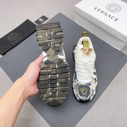 Replica Versace Casual Shoes For Men #1037956 $92.00 USD for Wholesale