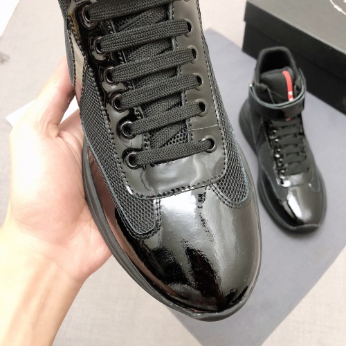Replica Prada High Top Shoes For Men #1037967 $88.00 USD for Wholesale