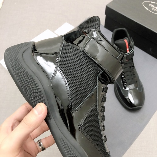 Replica Prada High Top Shoes For Men #1037967 $88.00 USD for Wholesale
