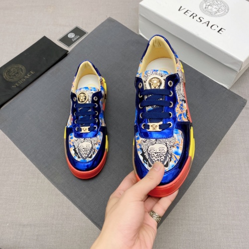 Replica Versace Casual Shoes For Men #1037973 $85.00 USD for Wholesale