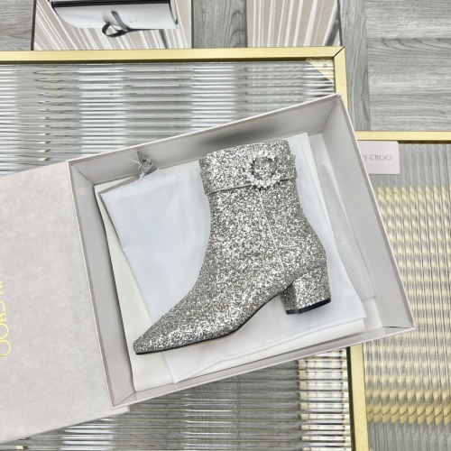 Replica Jimmy Choo Boots For Women #1037983 $122.00 USD for Wholesale