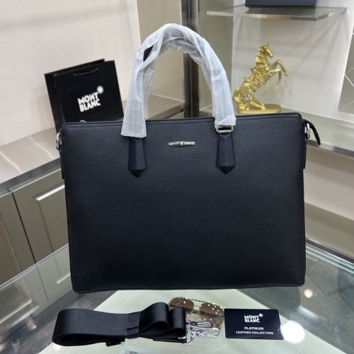Mont Blanc AAA Man Handbags #1038065 $155.00 USD, Wholesale Replica Mont Blanc AAA Man Handbags