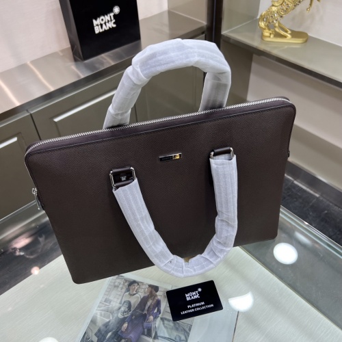 Replica Mont Blanc AAA Man Handbags #1038067 $145.00 USD for Wholesale