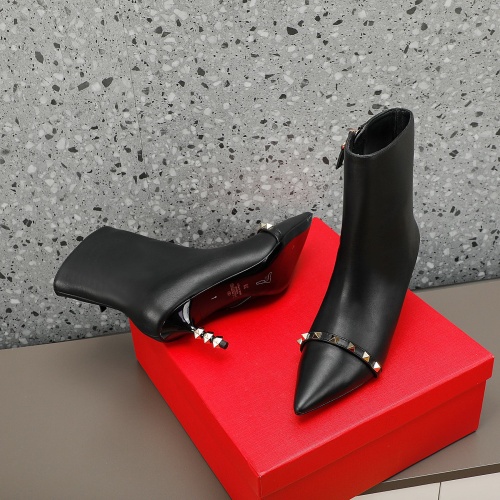 Replica Valentino Boots For Women #1038079 $115.00 USD for Wholesale