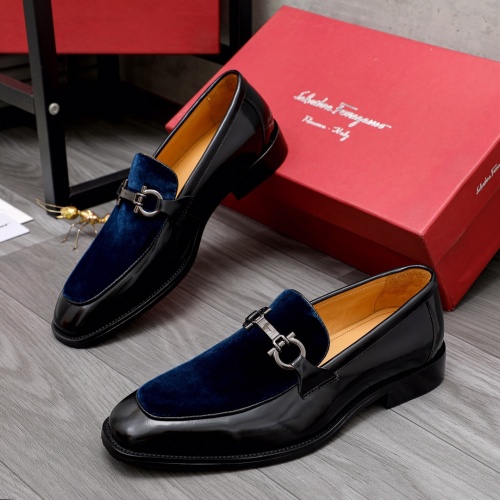 Salvatore Ferragamo Leather Shoes For Men #1038270