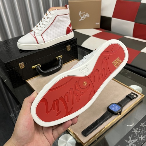 Replica Christian Louboutin High Top Shoes For Men #1038348 $82.00 USD for Wholesale