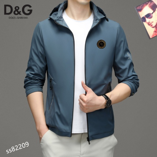 Replica Dolce & Gabbana D&G Jackets Long Sleeved For Men #1038400 $60.00 USD for Wholesale