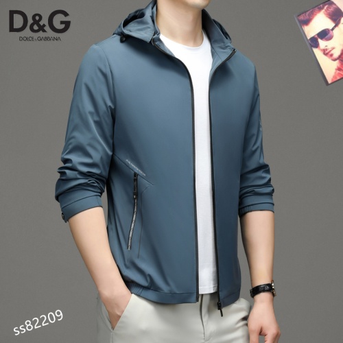 Replica Dolce & Gabbana D&G Jackets Long Sleeved For Men #1038400 $60.00 USD for Wholesale