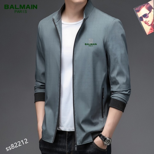 Balmain Jackets Long Sleeved For Men #1038408 $60.00 USD, Wholesale Replica Balmain Jackets