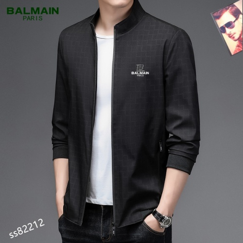 Balmain Jackets Long Sleeved For Men #1038410