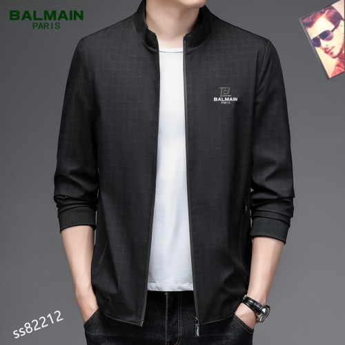 Replica Balmain Jackets Long Sleeved For Men #1038410 $60.00 USD for Wholesale
