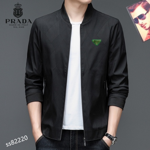Prada New Jackets Long Sleeved For Men #1038431 $60.00 USD, Wholesale Replica Prada Jackets