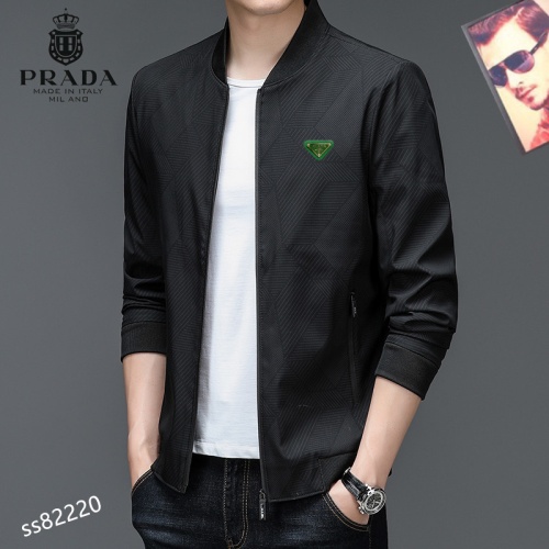 Replica Prada New Jackets Long Sleeved For Men #1038431 $60.00 USD for Wholesale