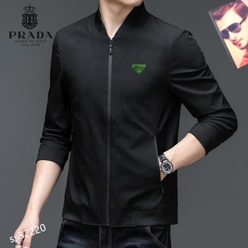 Replica Prada New Jackets Long Sleeved For Men #1038431 $60.00 USD for Wholesale