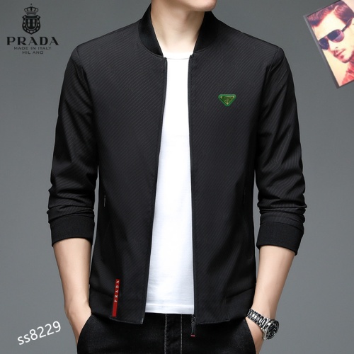 Replica Prada New Jackets Long Sleeved For Men #1038433 $60.00 USD for Wholesale
